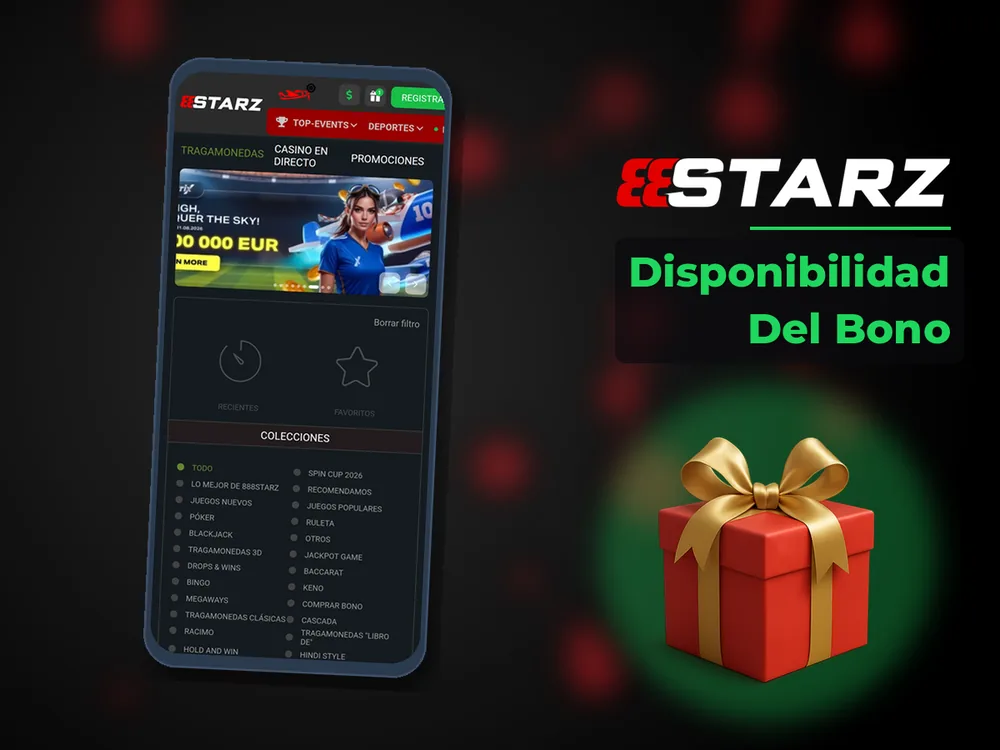 888Starz - Disponibilidad Del Bono